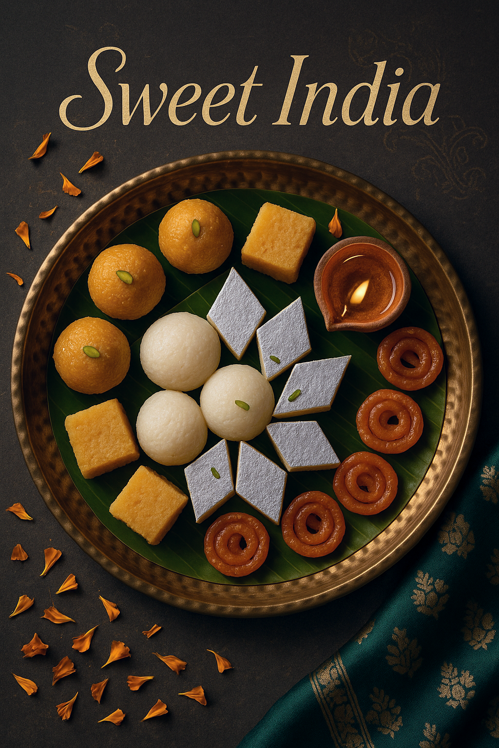 Sweet India Sweets Platter